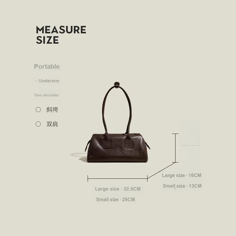 MISS MUSI Top Grain Cow Leather Shoulder Bag Women's Multicolor-4