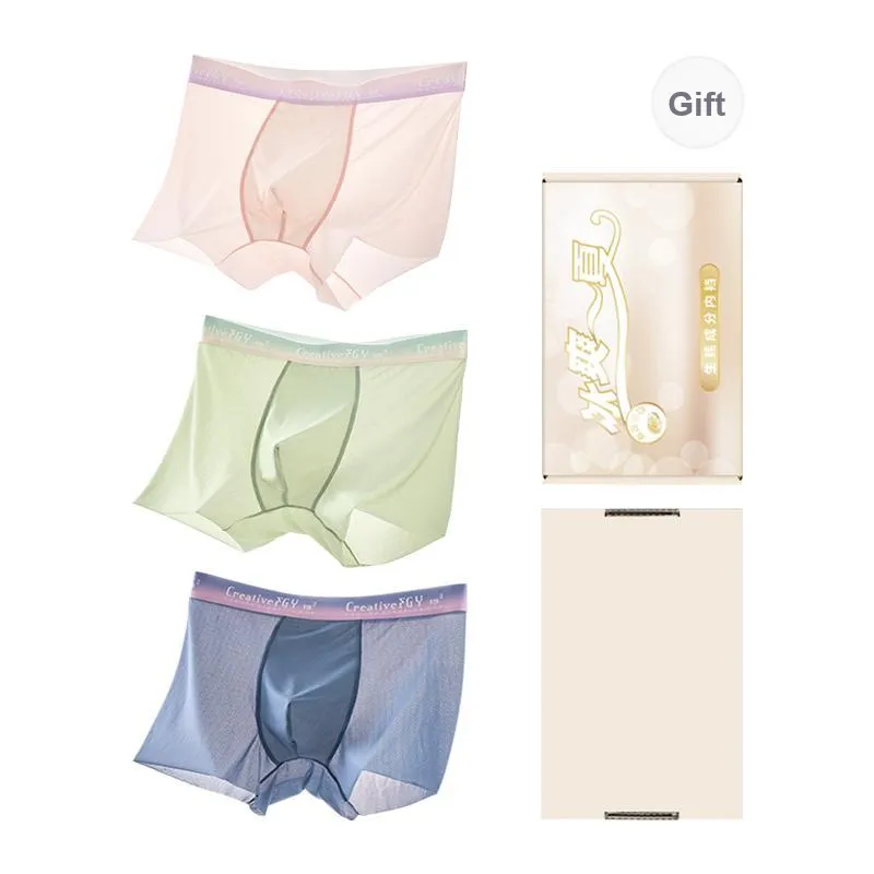 Bejirog Underpants Summer Men's 3 Pack-2