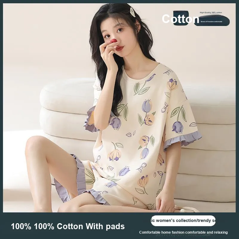 Cotton Gene Women's Pajama Sets-3