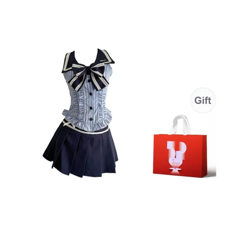 FLIM Two Piece Skirt Sets Women's-19