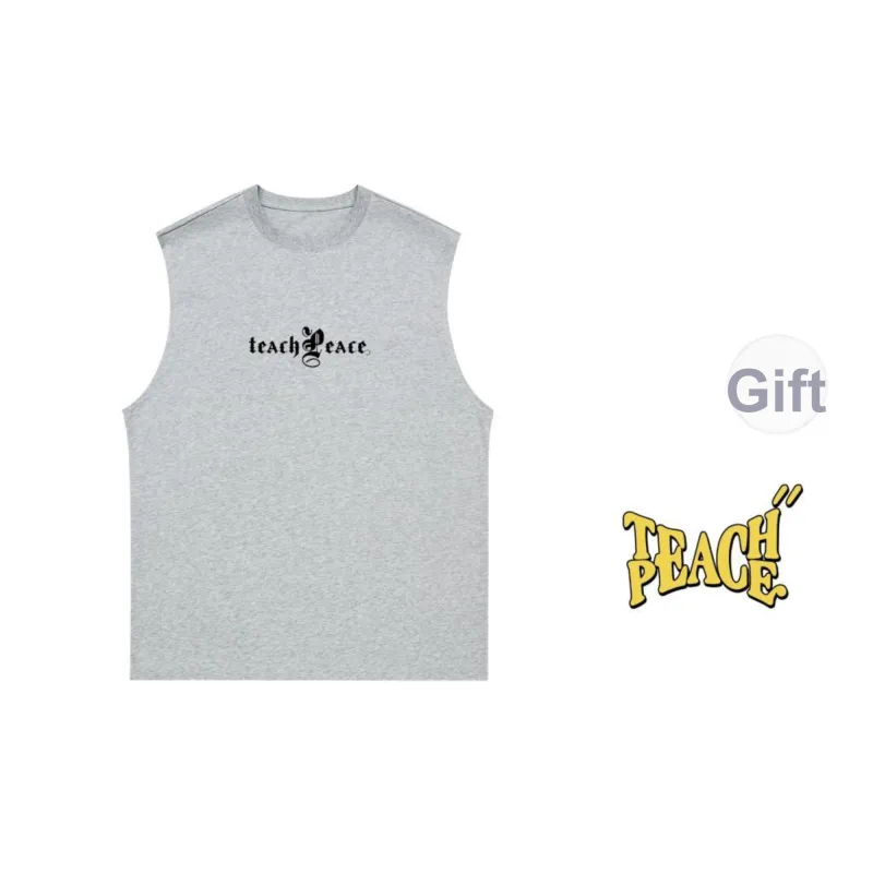 Teach Peace Tank Tops Unisex-10