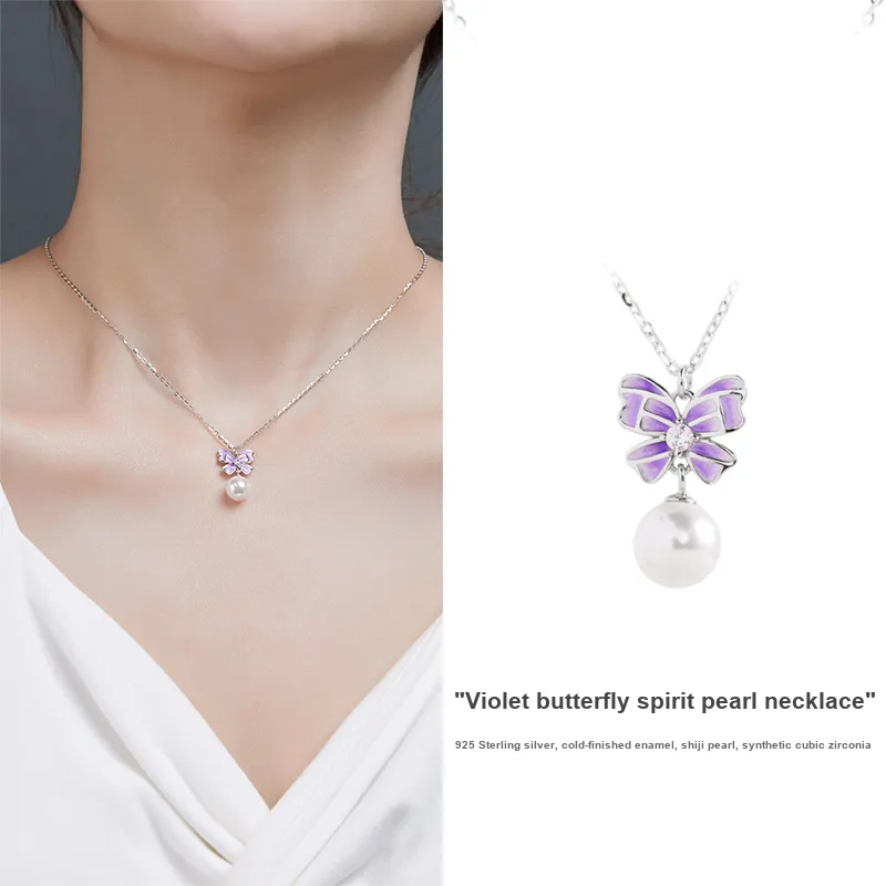 DIHUAJI Freshwater Pearl Necklaces Women's-4
