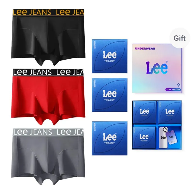 Lee Classic 101 Underpants Men's Box 3 Pack-10