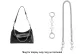 Four-Leaf Clover Extender Chain+47cm Decorative Chain