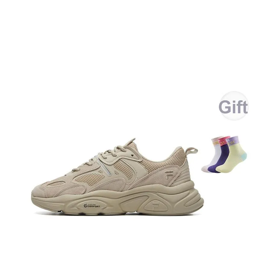 FILA Mars 2 TOM Sachs X NikeCraft General PURPOSE 2,0 Low Топ Кэжуал Женские CAMEL Шелк Цвет