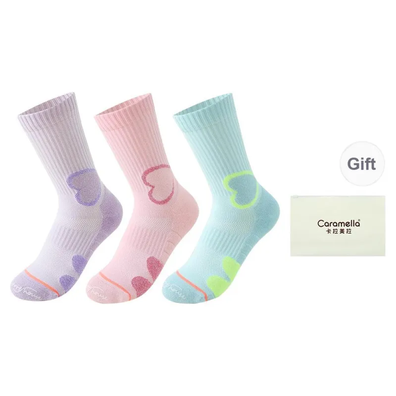Caramella Basketball Socks Women's Shopping Bag 3 Pack-0