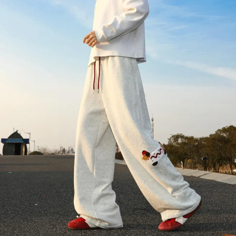 ROOMBOSE Casual Pants Unisex-8
