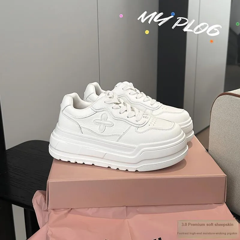 Uncle's House Low Top Casual Shoes Women's White-1