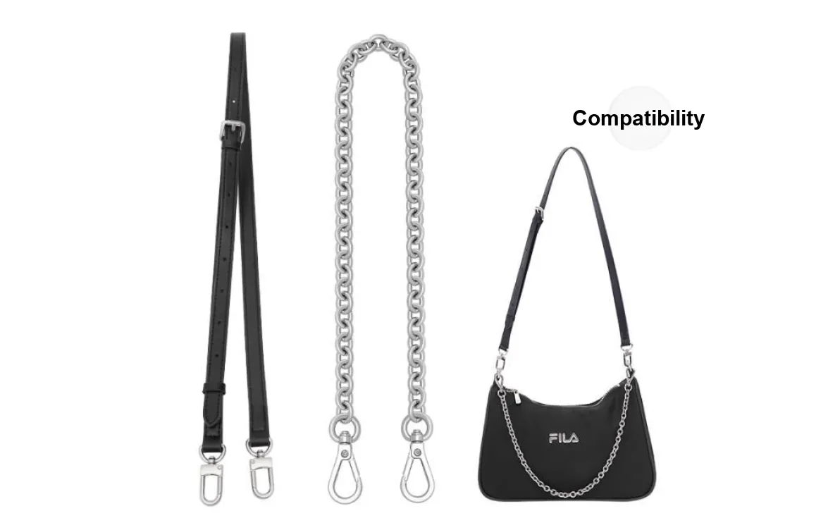 GUYI Cow Leather Bag Accessory Women's Black
