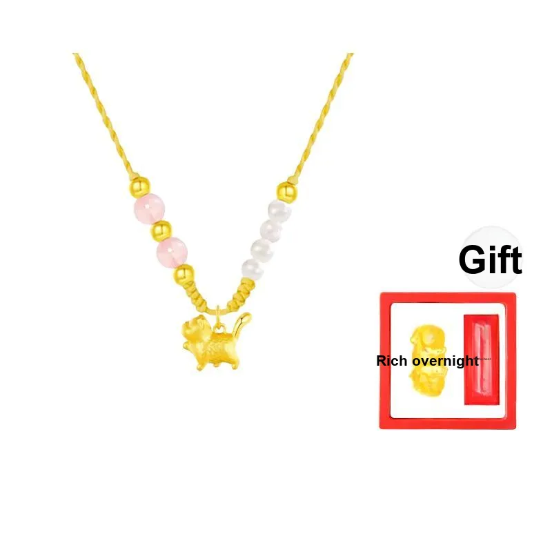 Chongqing Gold Store 990 Silver Necklaces Women's-1