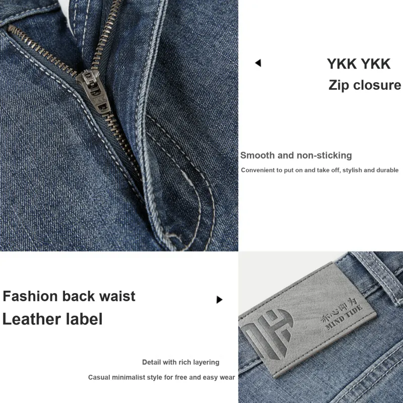 HLA Heart Of China Series Micro Stretch Washable Jeans Men's-4