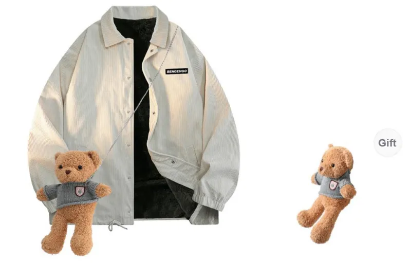 BENGEN Jackets Unisex-13