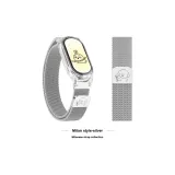 [Tipsy Puppy | Print Milanese Magnetic]Silver