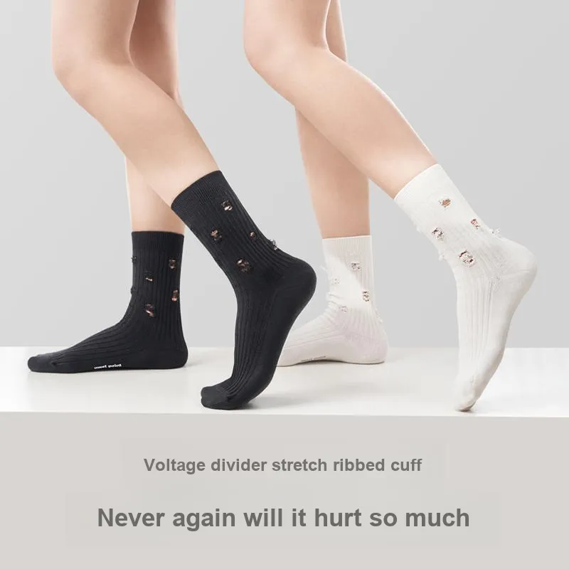 Mast Point Mid Calf Socks Unisex Combo Set-2