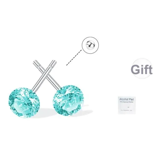 UX Deep Tranquility Cool And Serene Серьги-гвоздики Унисекс