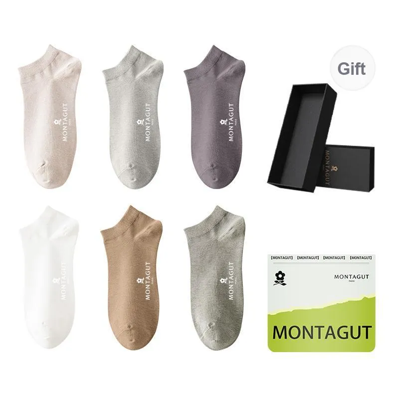 Montagut Ankle Socks Men's Box 6 Pack-32