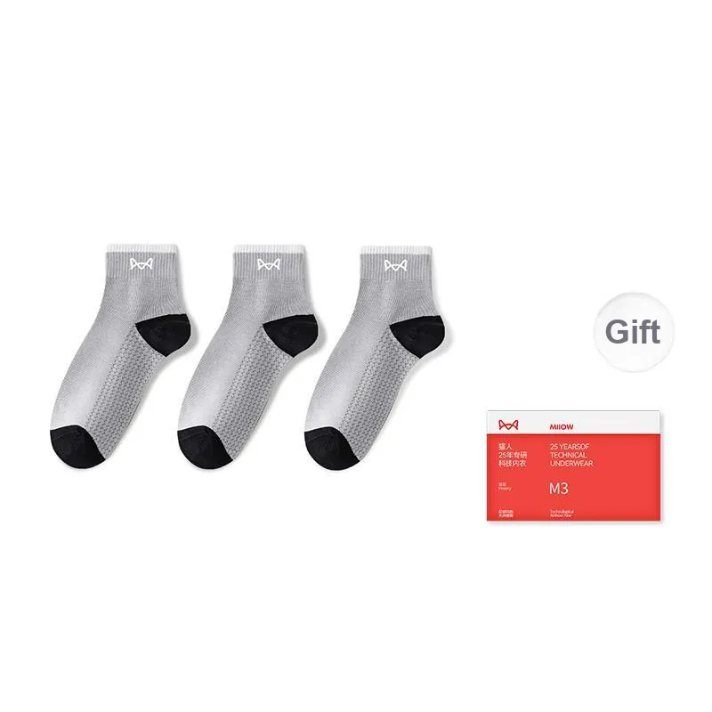 MIIOW Trend Party Series Mid Calf Socks Women's Box Of 3 Pairs-7