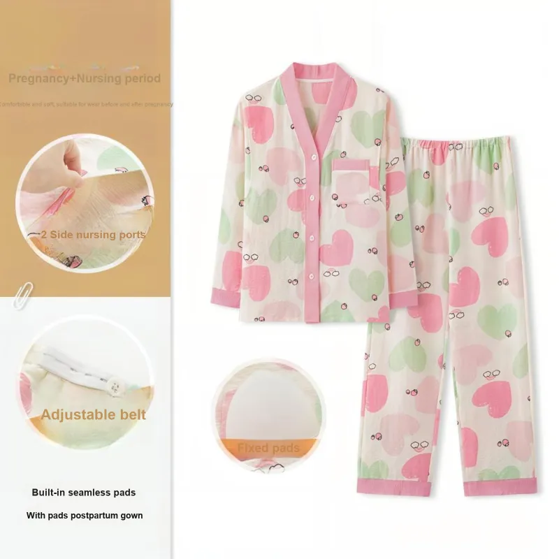 WANANNI Pajama Set Women's Pink-1