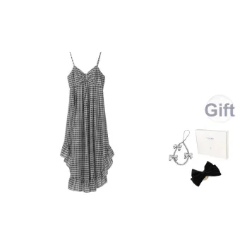 Fstudio Summer Bohemian Style Irregular Design Slip Dress Women's