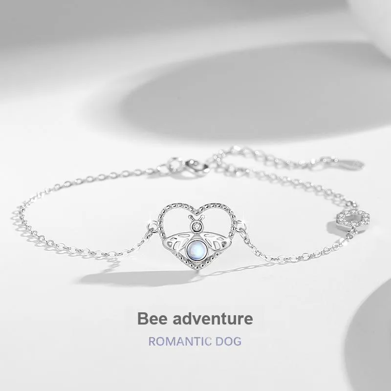 KEMLAIDA 925 Sterling Silver Bracelets Women's-1