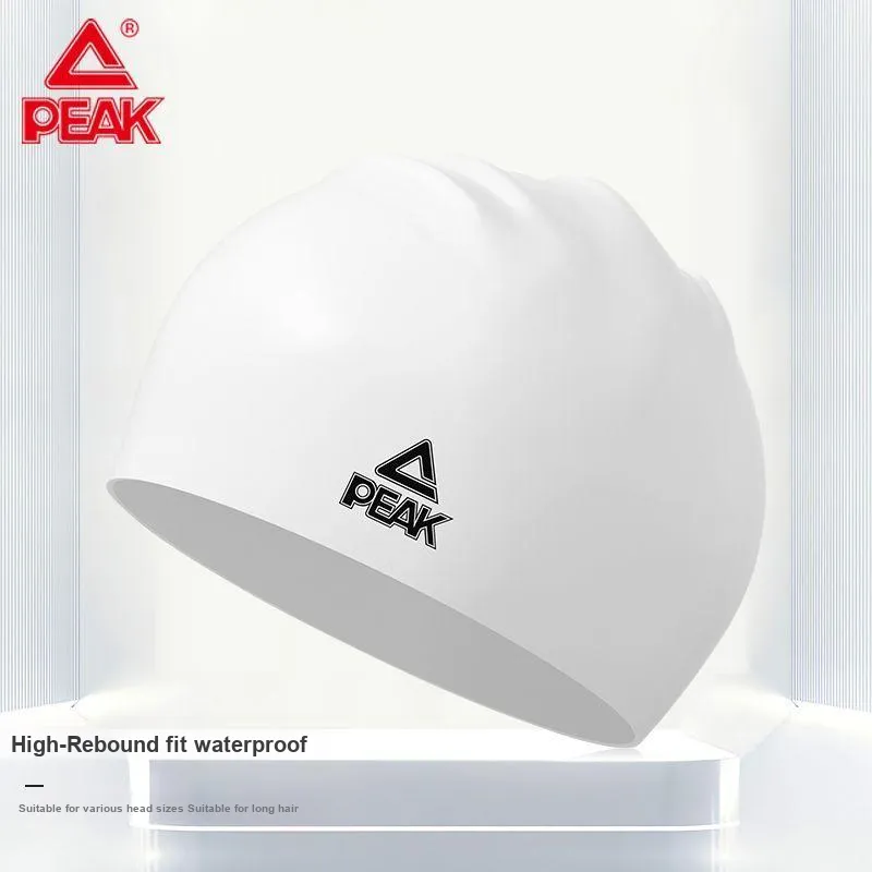 PEAK Swimming Caps Silicone Swim Pool Beach Unisex-3
