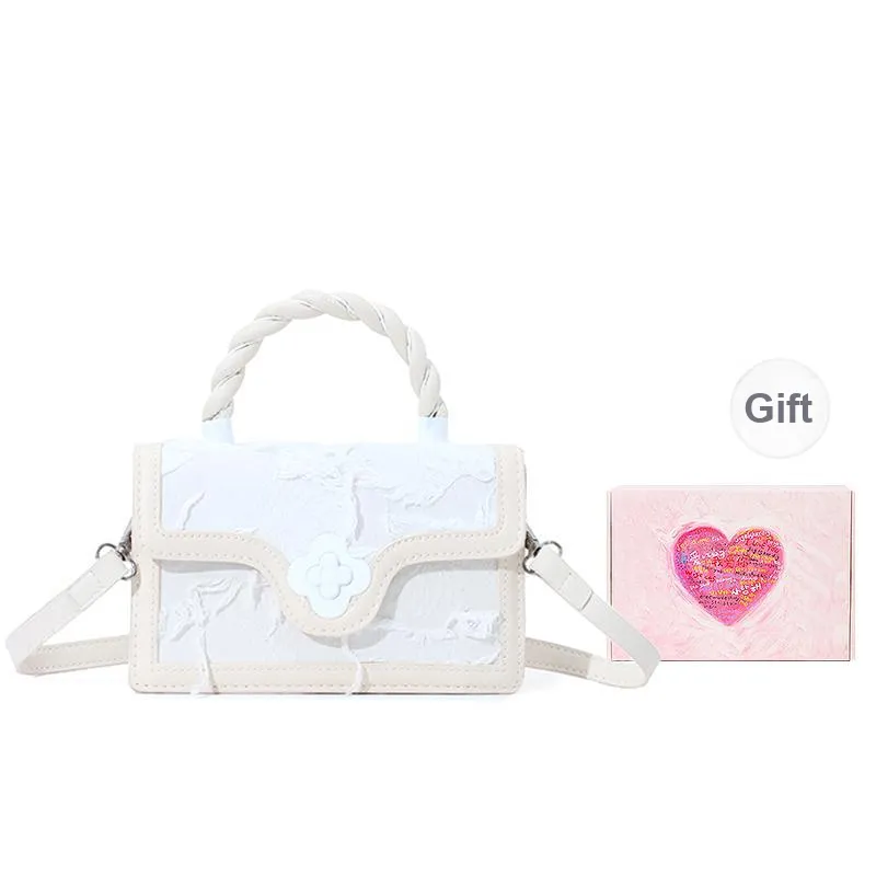NATTY PU Shoulder Bag Women's White-4