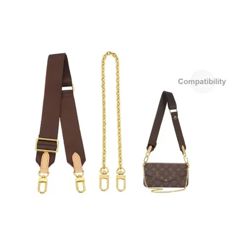 GUYI Canvas Bag Accessory Women's Brown GUYI Холщовая сумка Аксессуар Женский Коричневый