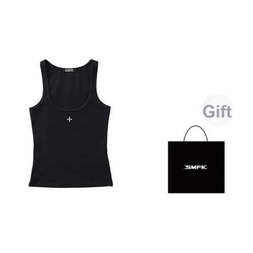 SMFK Дикий черный Сумка для покупок Женские Майки