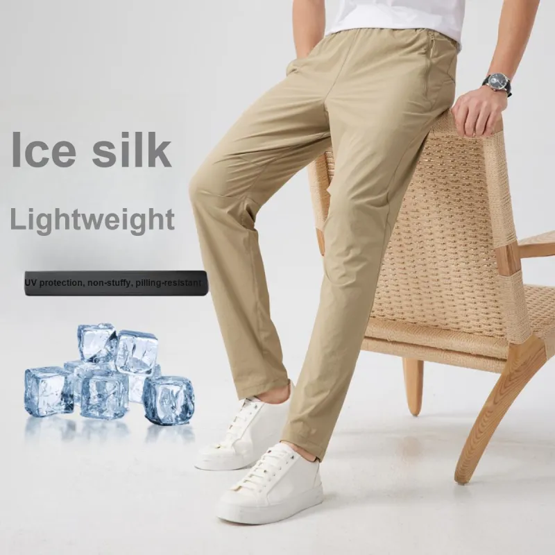 Red bean Casual Pants Men-10