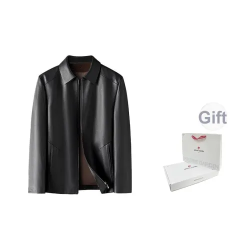 PIERRE CARDIN Кожа Куртка Мужская