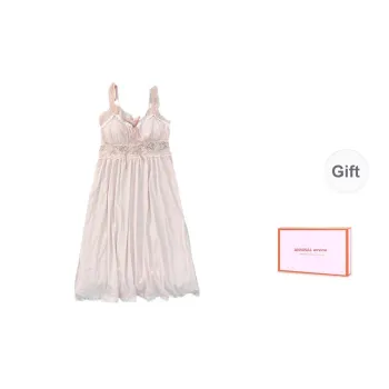 ANVINAL Nightgown Women's Gift Box Set Light Pink