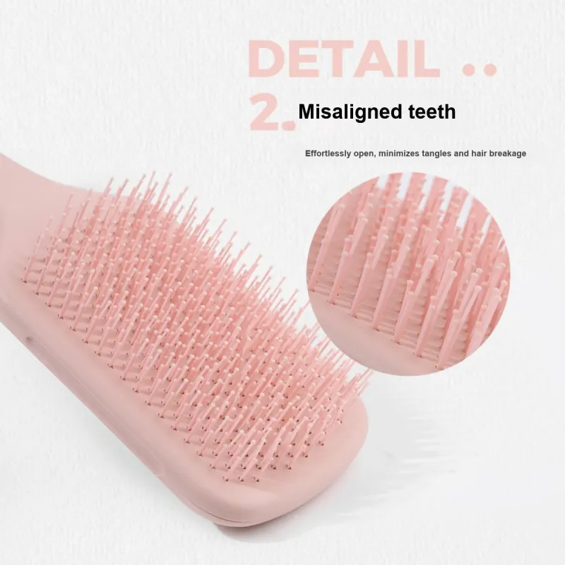 GOODY Advanced Textured Super Flexibility Hair Comb Massage For Scalp With No Damage To Hair-4