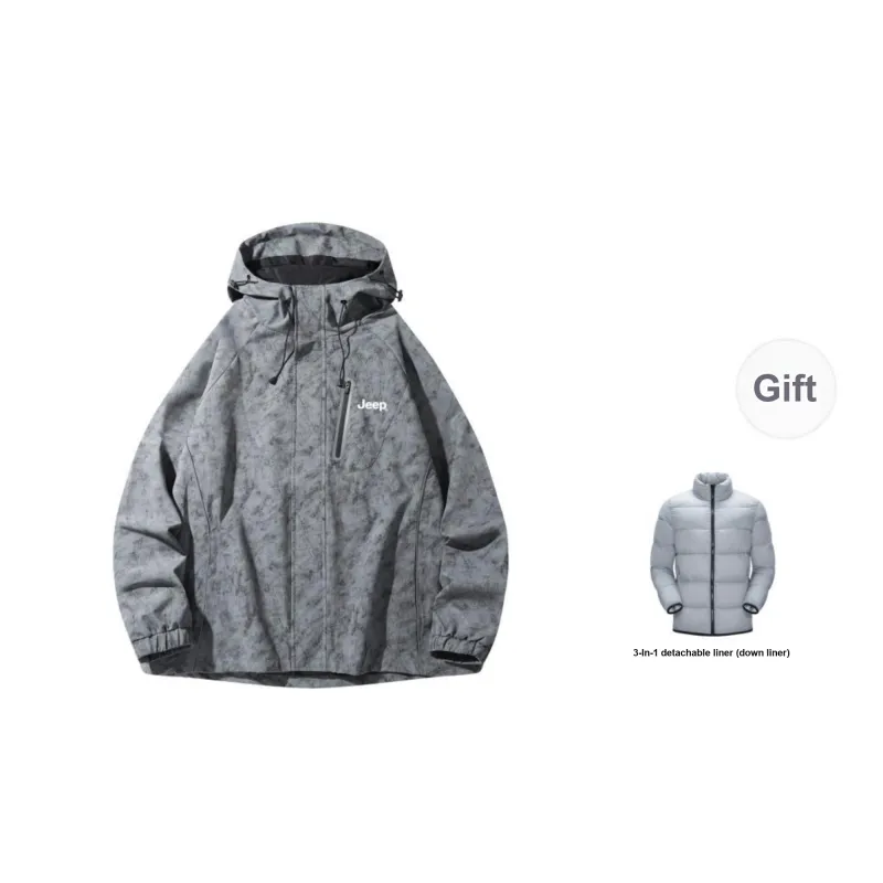 Jeep Trench Coats Unisex-28