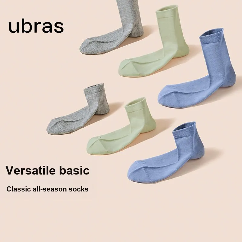 Ubras Unisex Mid Calf Socks-51