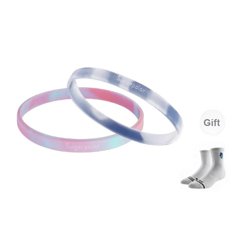 SMVP Sports Bracelets Running Training Basketball Silicone Moisture Wicking Wristband Couple Trendy Accessory-16