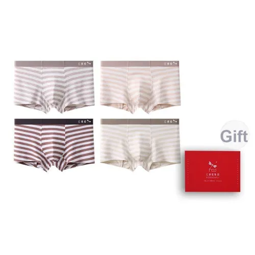 RED DRAGONFLY Хлопок Трусы Мужские Коробка 4 Пачки