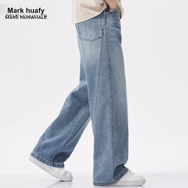 FAIRWHALE Jeans Unisex Blue-3