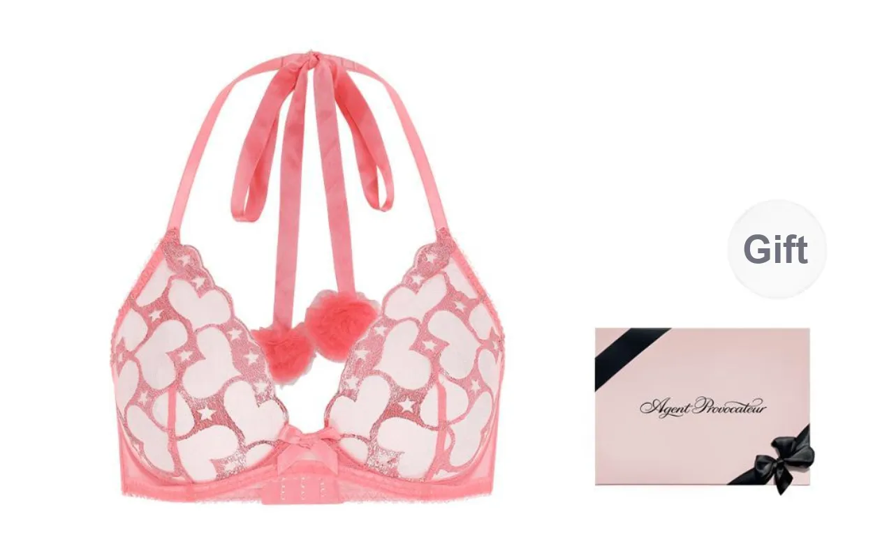 Agent Provocateur Bra Women's Gift Box Set Pink