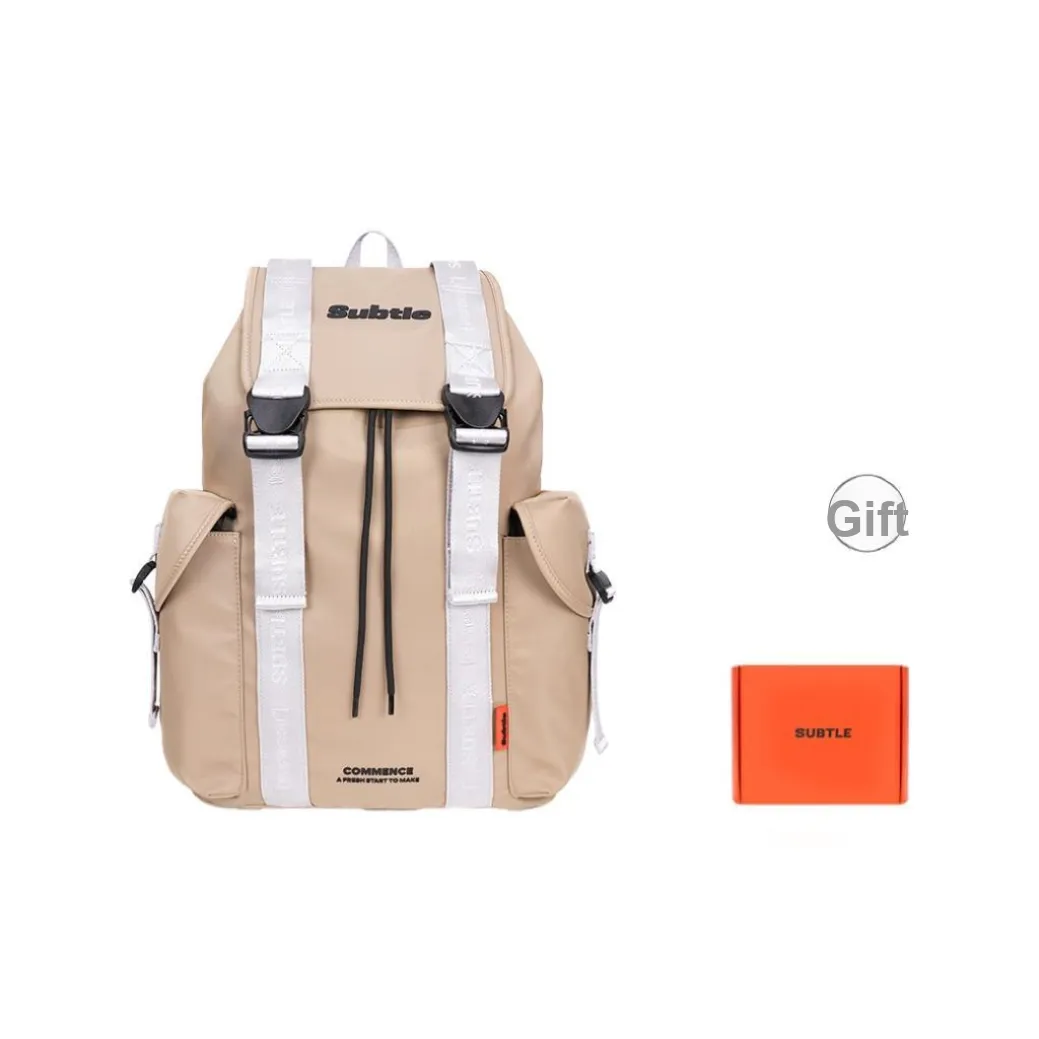 Subtle Nylon Backpack Large Unisex Multicolor