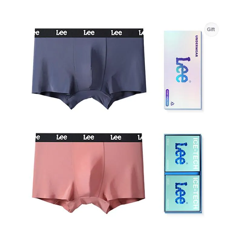 Lee Underpants Men's Gift Box Of 2 Strips-8