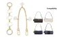 White Moon Extender Chain+Camellia Decorative Chain