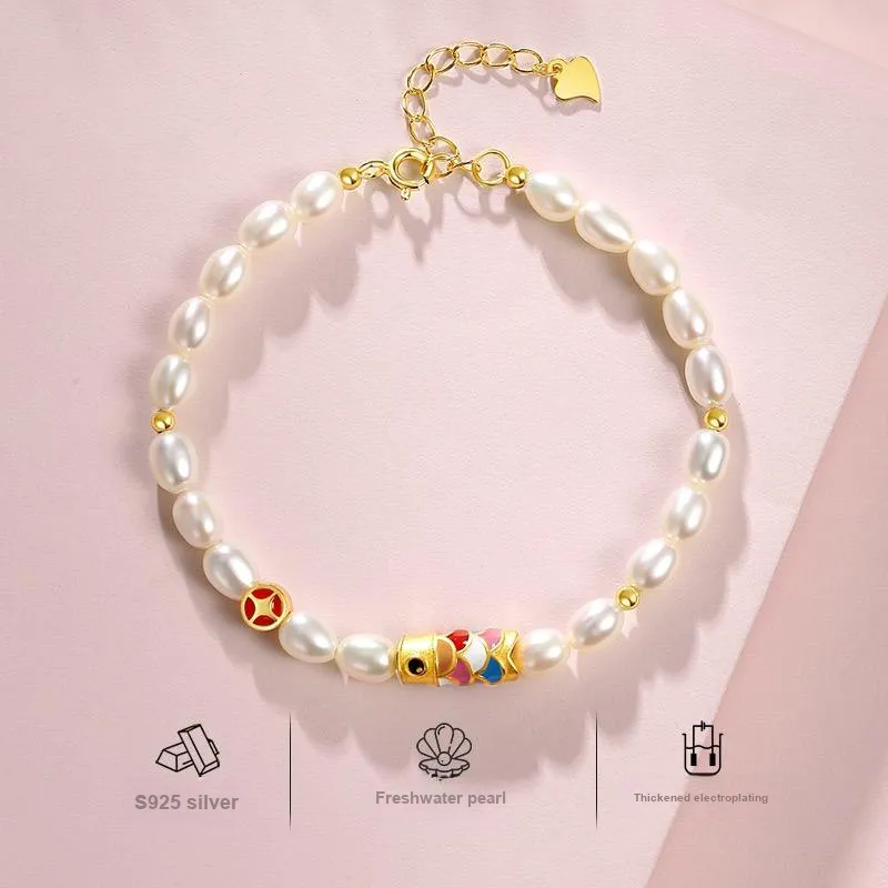 I DO Pearl Bracelets Women's-4