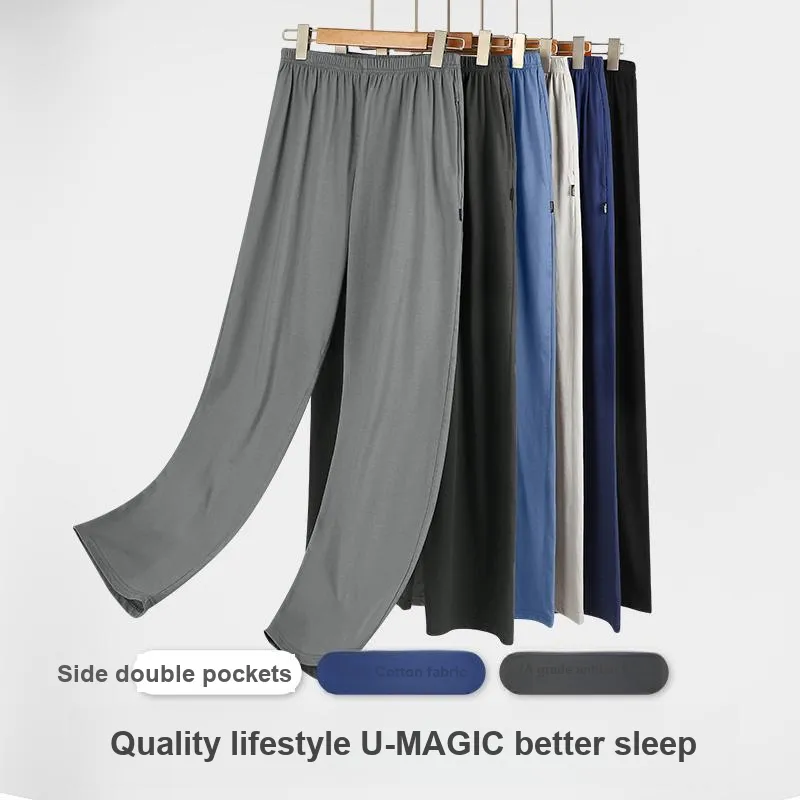 FENTENGCARE Men Pajama Pants-1