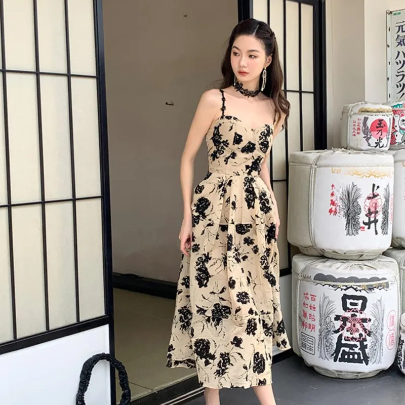 Ning Cai Yuer Slip Dress Women's-4