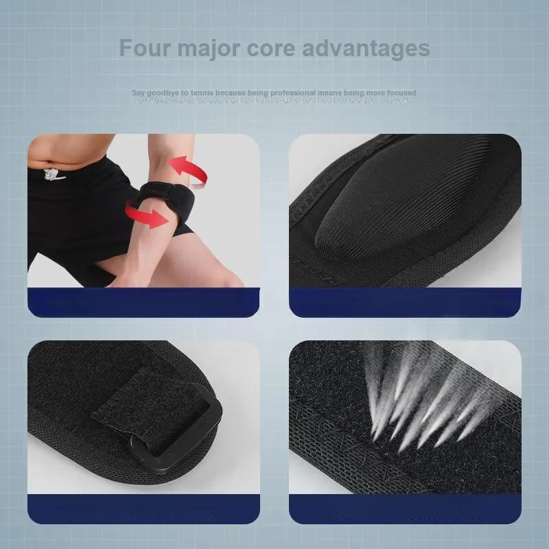 NAILEKESI Volleyball Tennis Elbow Pads Unisex Professional Protective-4