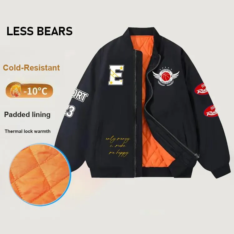 LESS BEARS Puffer Jacket Unisex-1