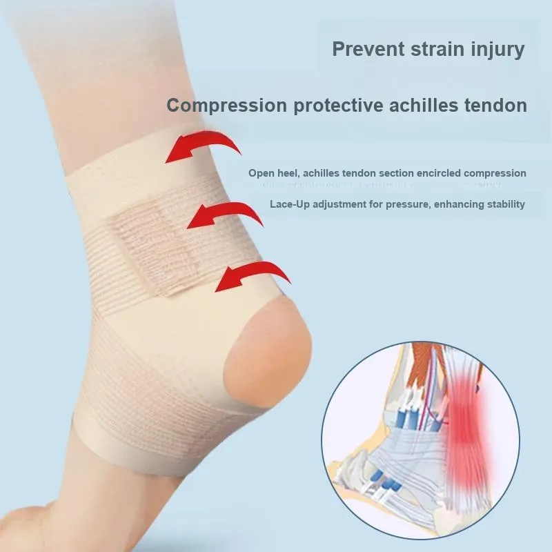NAILEKESI Ankle Braces Soccer, Basketball, Running, Cycling, Skiing Unisex Polyester, Elastane-15
