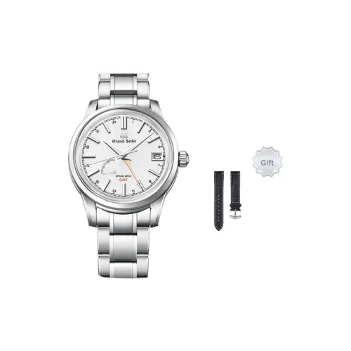 GRAND SEIKO Heritage Collection Механический механизм нержавеющая сталь ремешок часы для мужчин белый циферблат