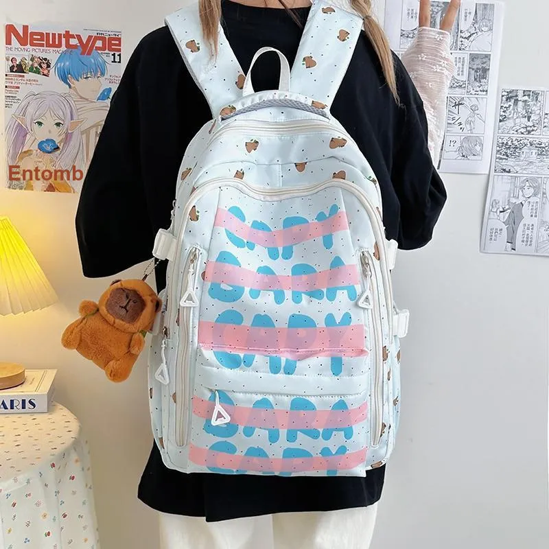 GOBLIN SHARKS 1759 Nylon Backpack Unisex Multicolor-3