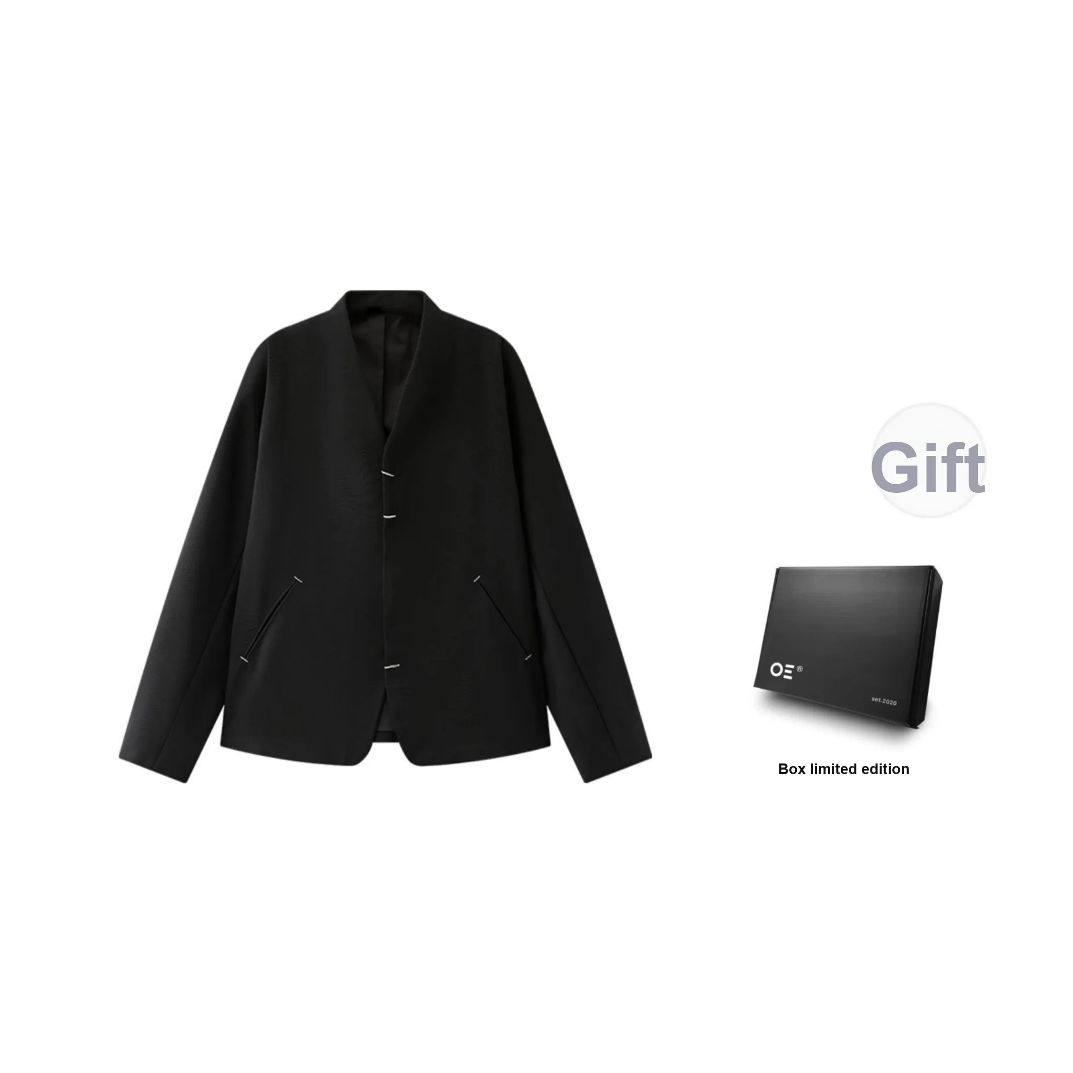 Organic Emotion Бизнес-костюм унисекс черный